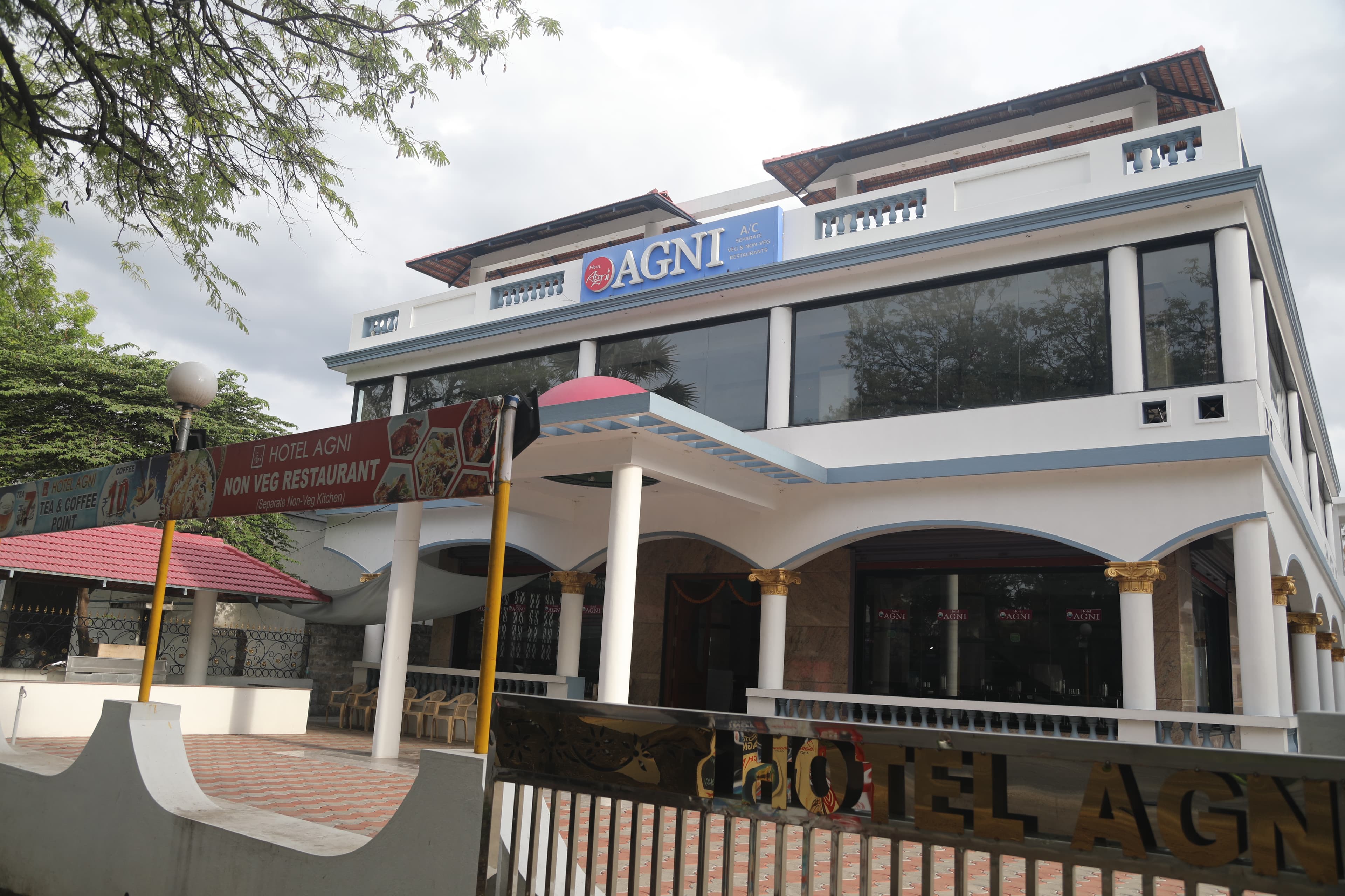 Dining at AGNI Restaurant